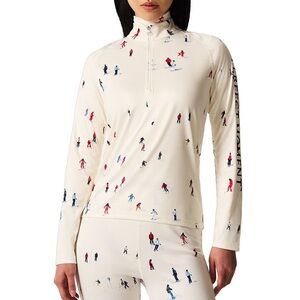 Perfect Moment Quarter Zip Base Layer Top